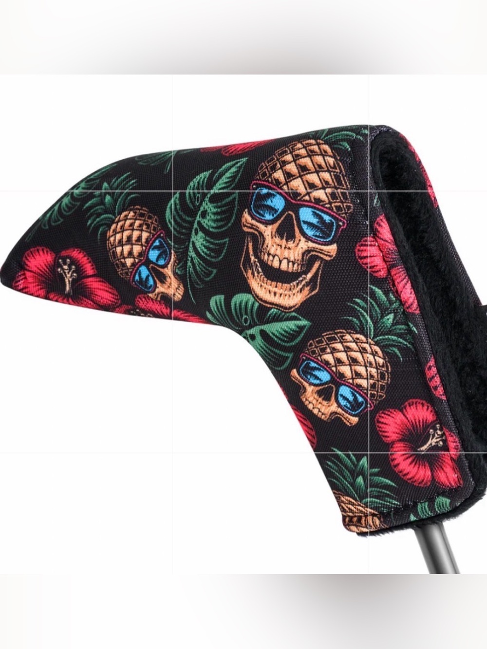 VIXYN Pineapple Skull Blade Putter Cover